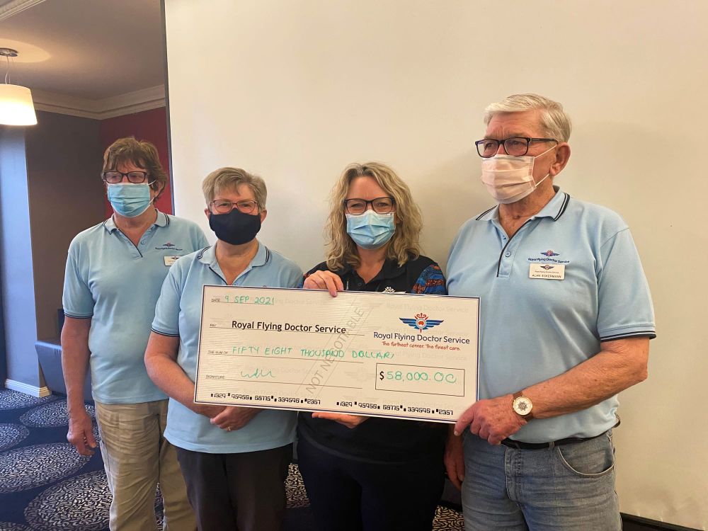 Local volunteers fundraise for Flying Doctor Service post image