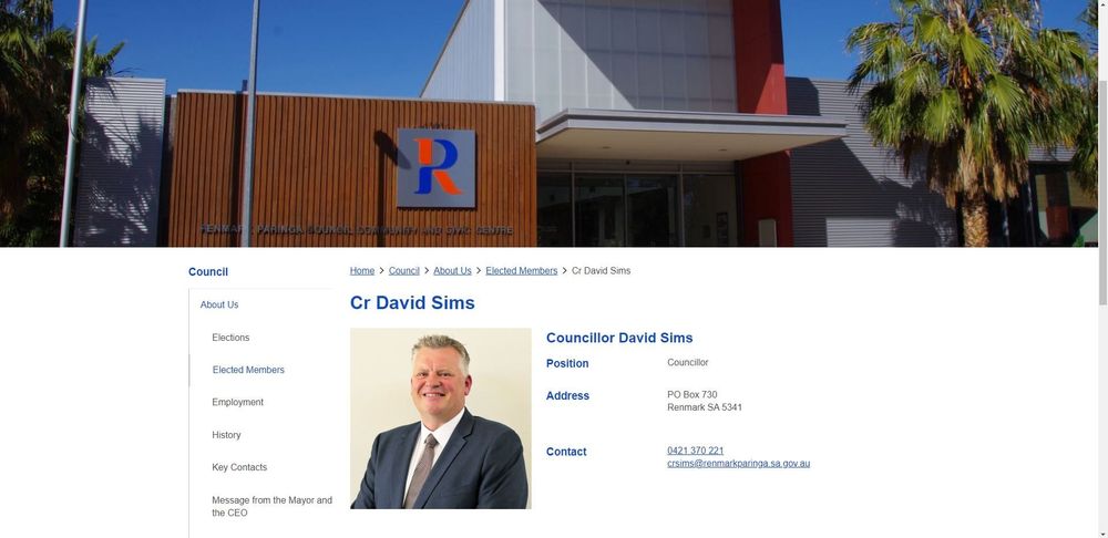 Councillor returns to duties post image