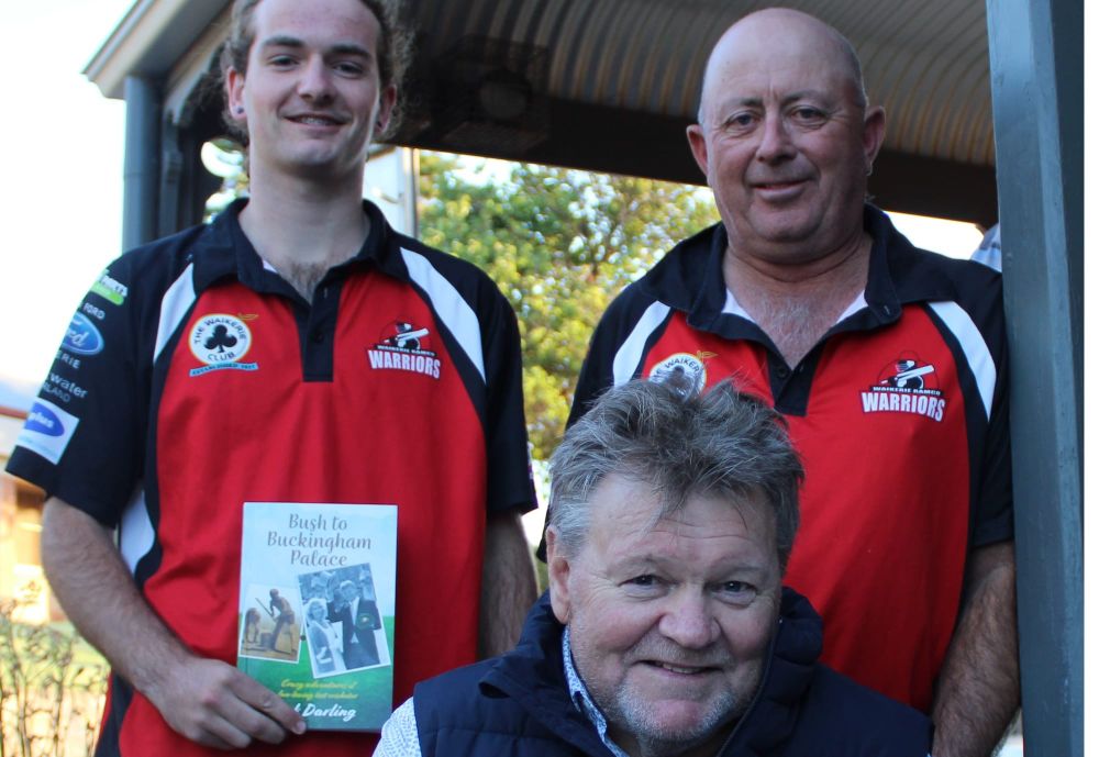 Local legend’s book launch post image