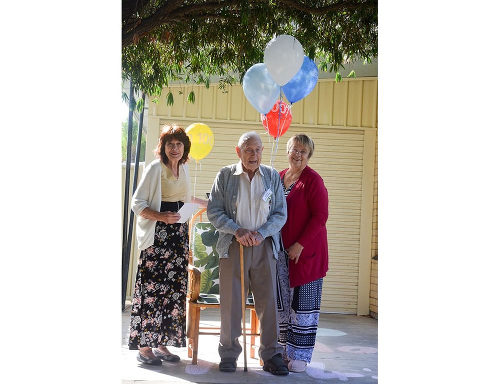 Loxton resident steps into next century post image