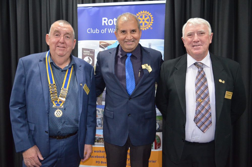Ian takes up Rotary president chair post image
