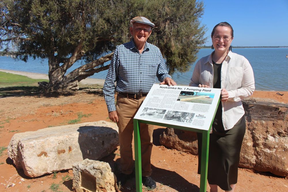 New sign to mark Barmera site post image