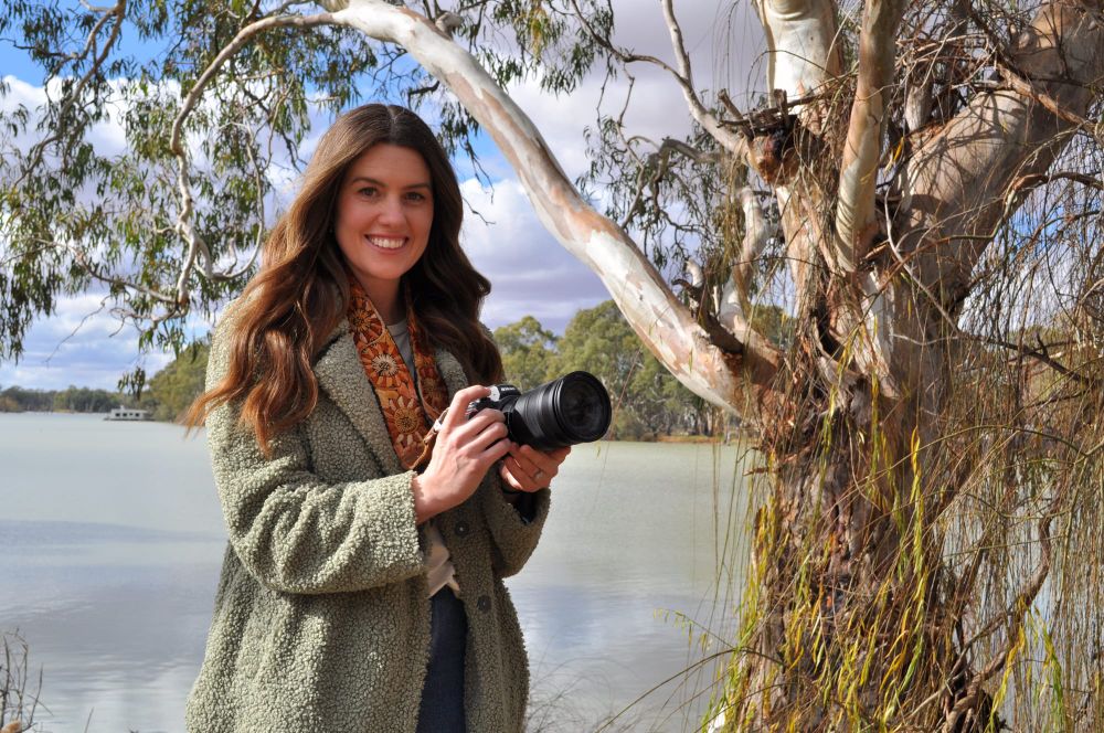 Bec takes her shot post image