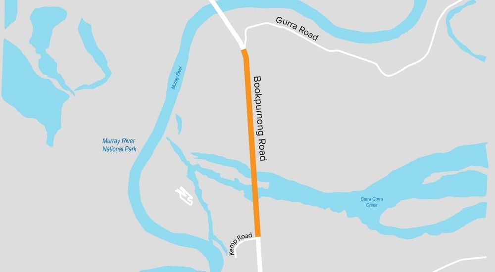 Flood work continues on major local road post image