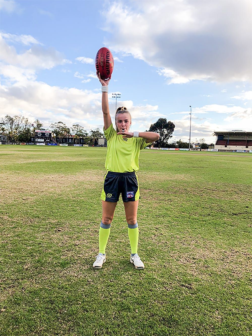 Kayla steps up to the big time post image