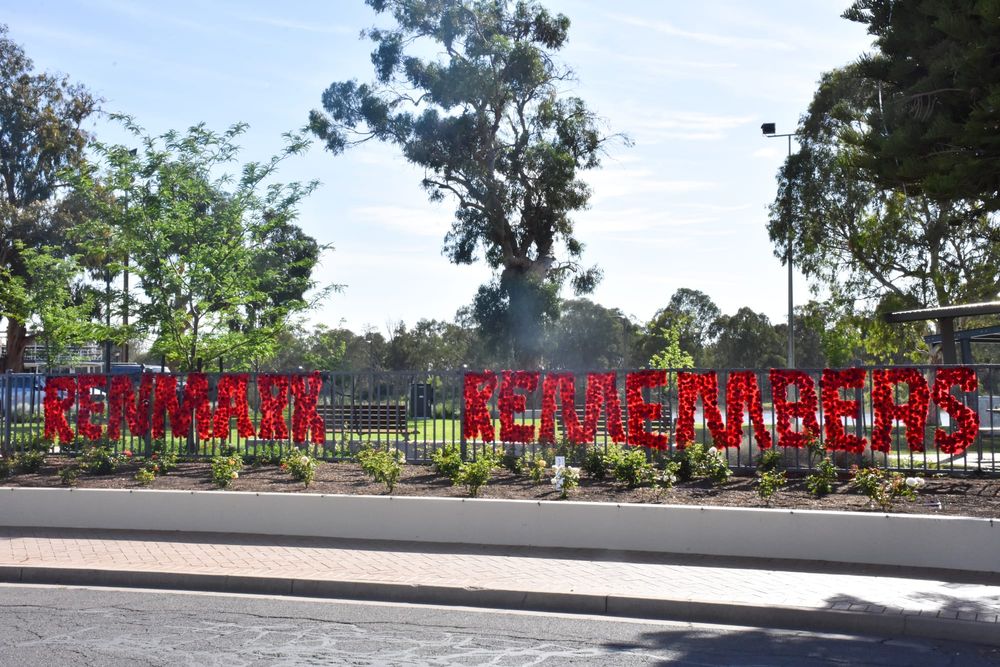 Renmark remembering the fallen post image