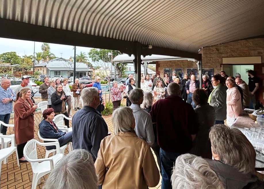 Flood of interest in new art exhibition post image