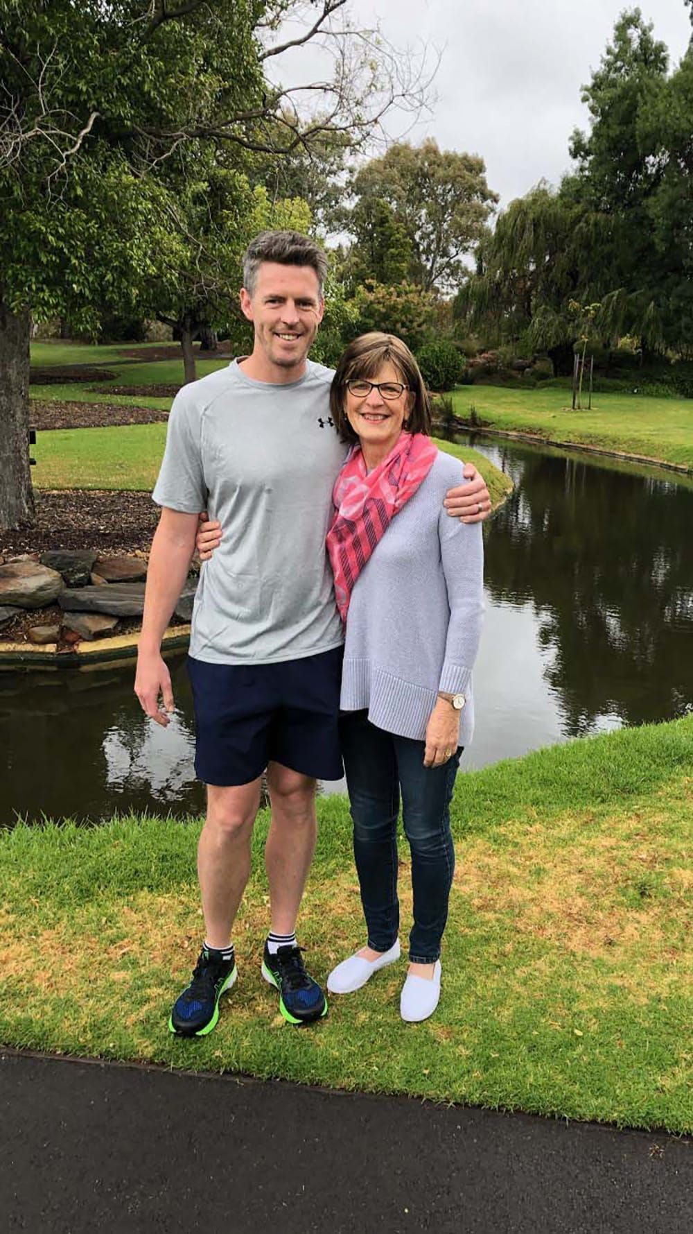 Ex-local dedicates 12-month marathon to mum post image