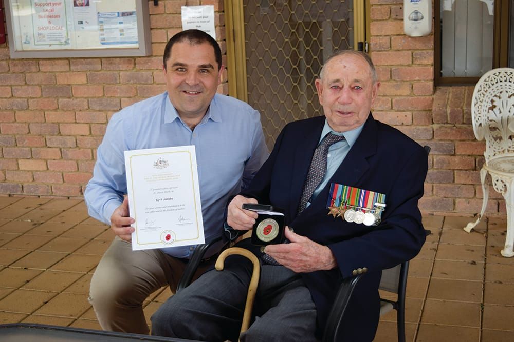 Local WWII veterans honoured post image