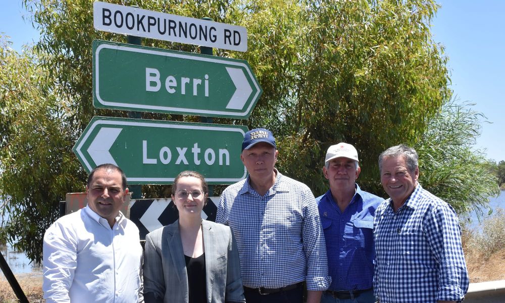 Trade in China: Dutton’s pledge to Riverland grape growers post image