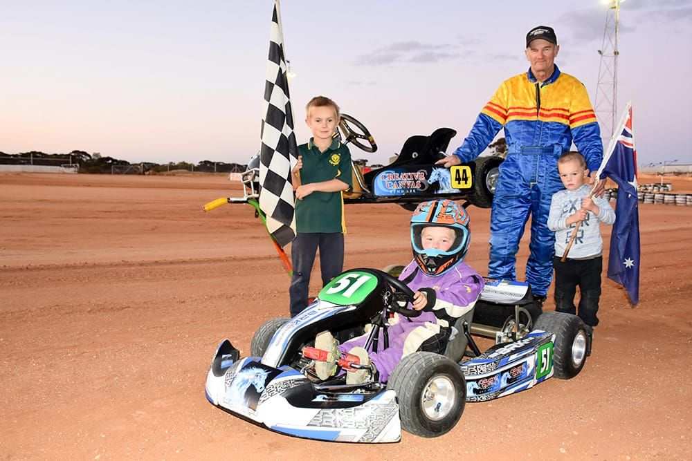 Lights, karts, action post image