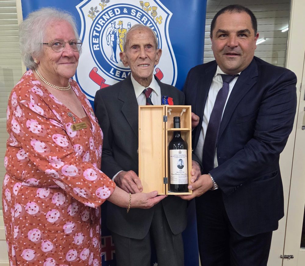 Howard honoured at RSL Anzac Dinner post image