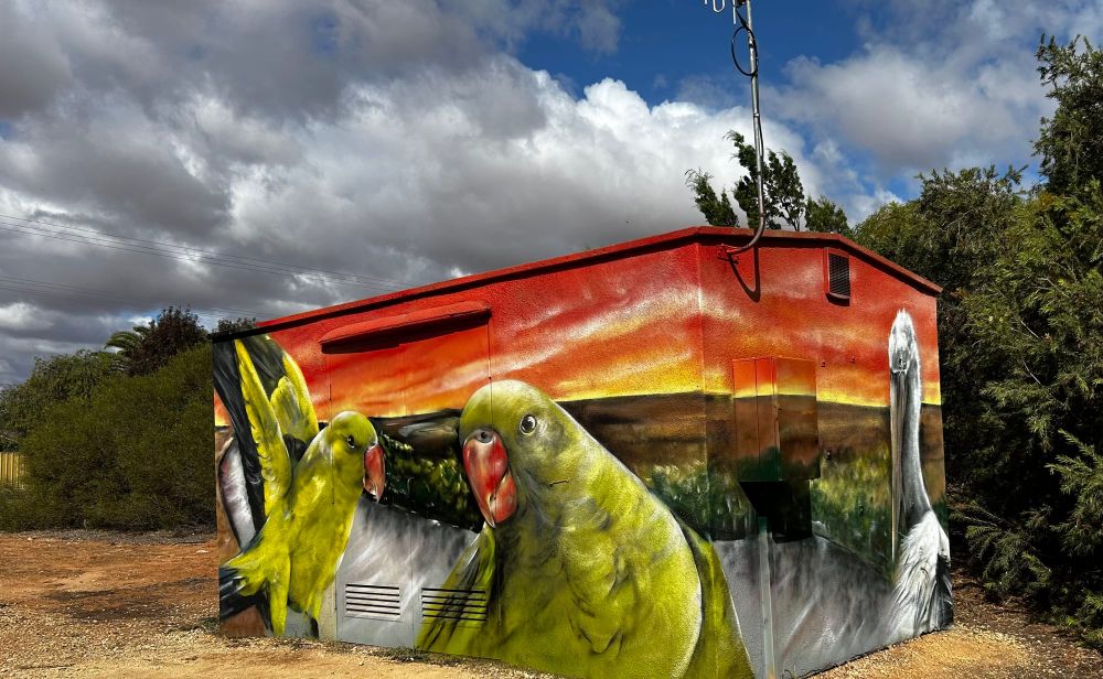 New mural takes flight post image