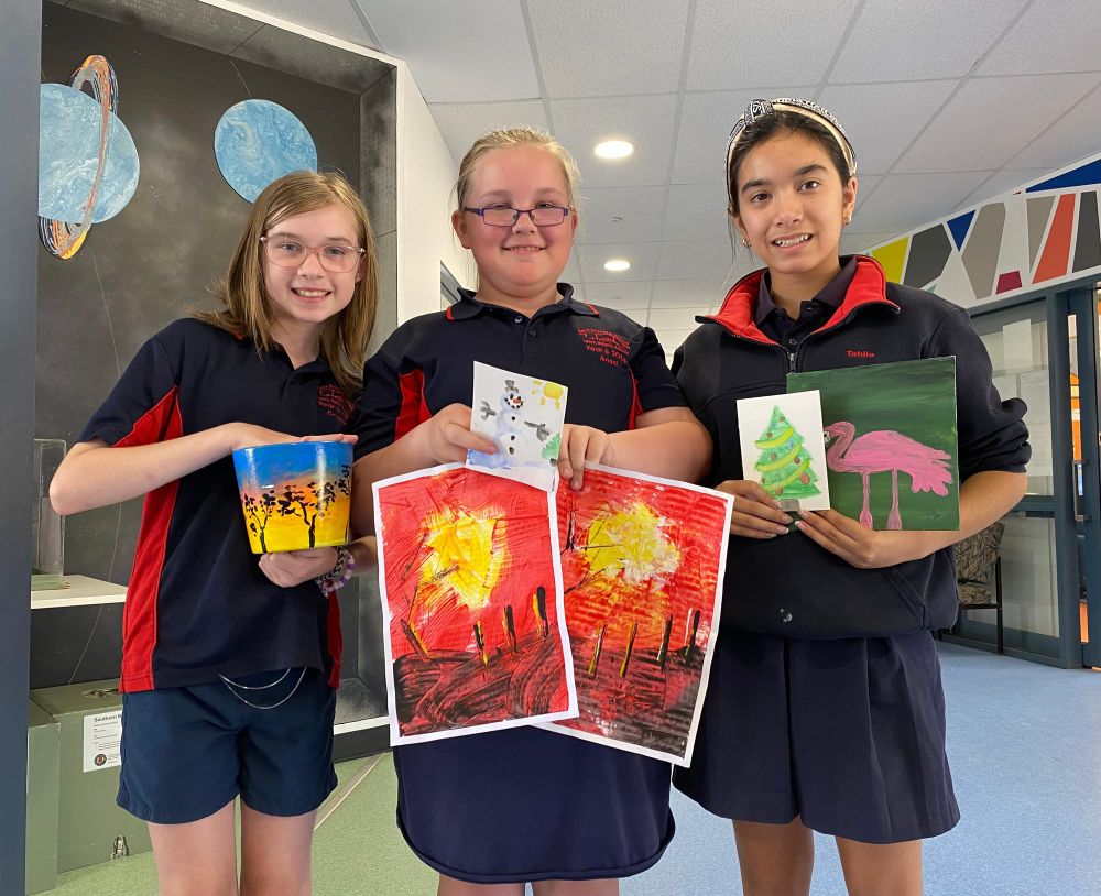 Berri students create for wellbeing post image