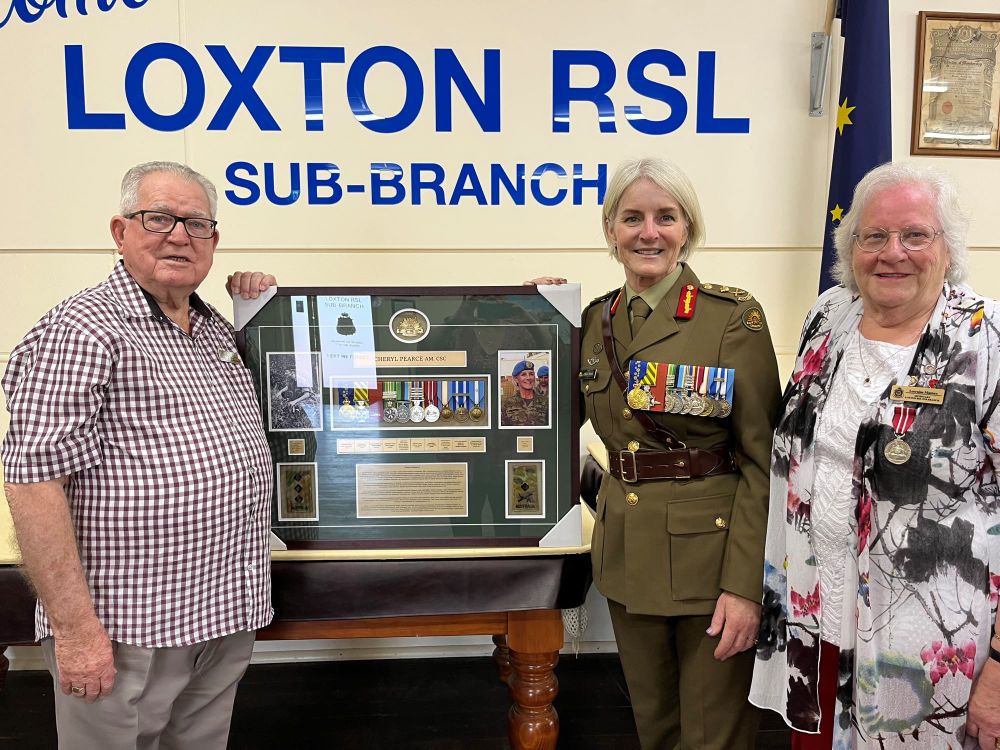 Decorated former local returns to Loxton RSL post image
