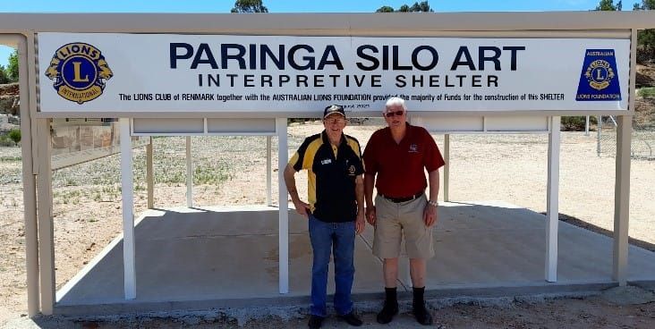 New sign at silo shelter post image