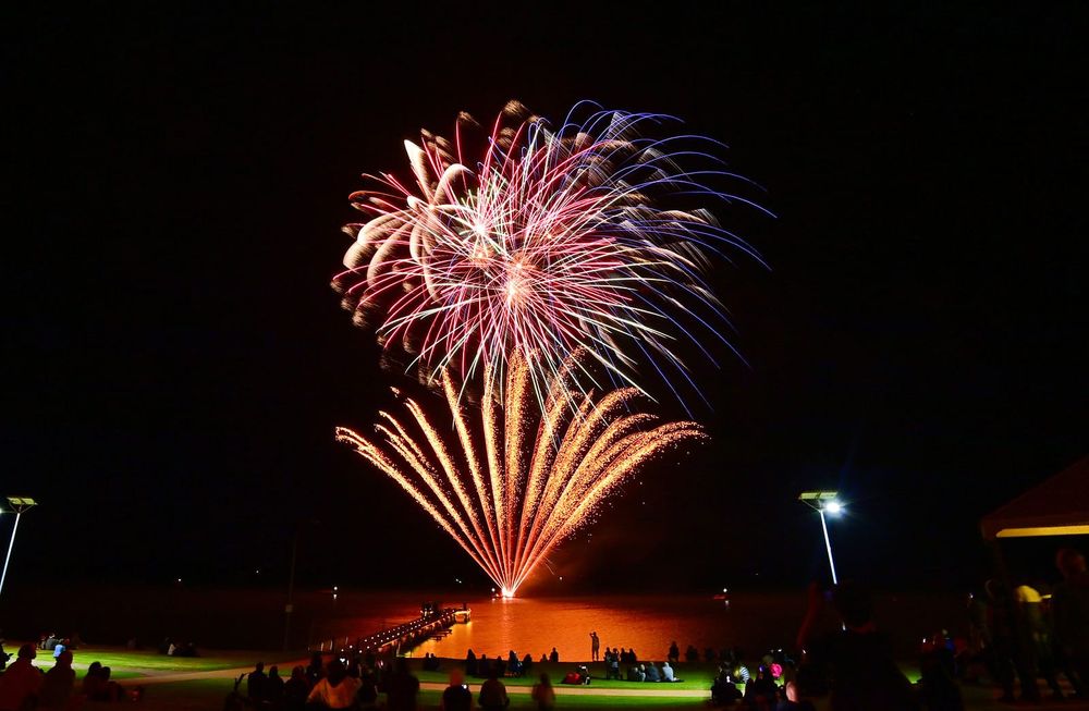 Blown away by lake-front fireworks post image