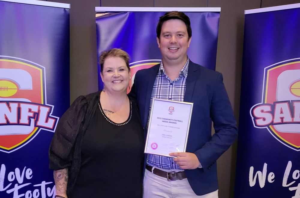 Sports editor’s SANFL award post image