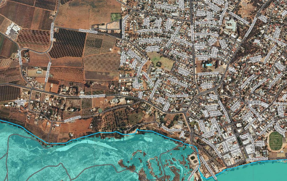 Flood mapping shows local river-front risks post image