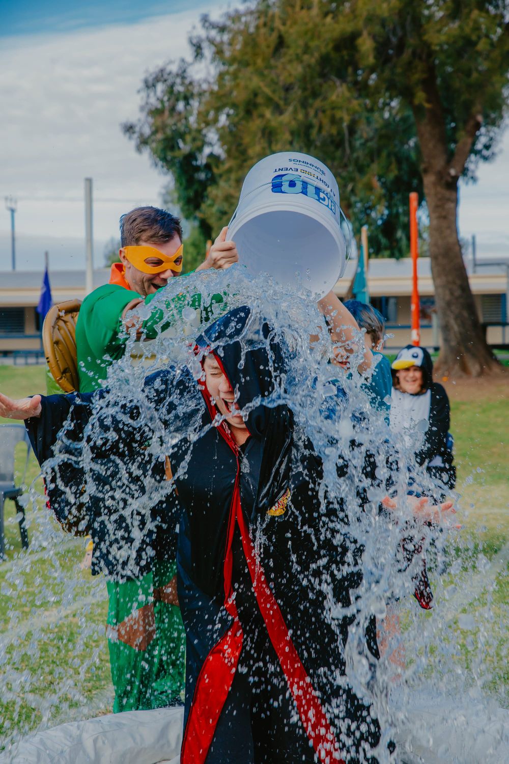 Getting cold for a good cause post image