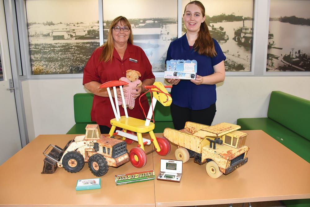 Library’s toy display winds back clock post image