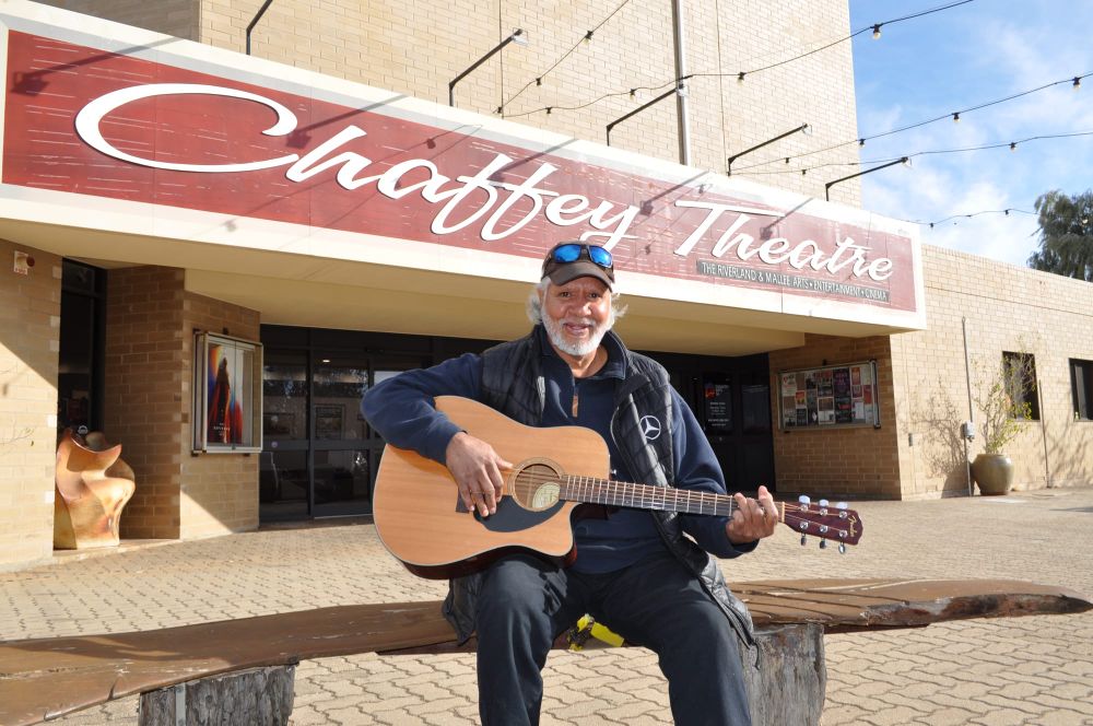Eric proud to take the stage for musical debut post image