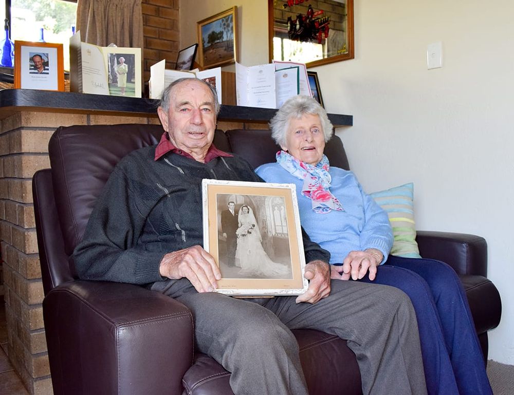 70 years strong for Cyril and Yvonne post image