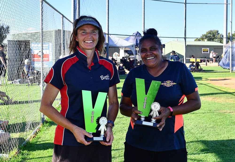 Cobby sets up shot at softball double post image