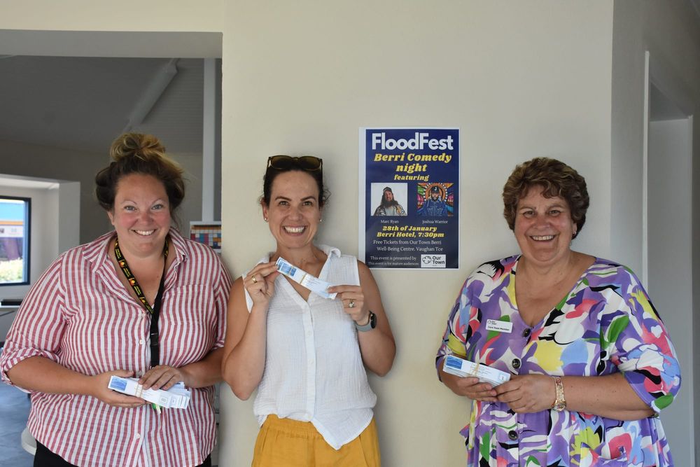 Community positivity focus with Our Town Berri’s FloodFest post image