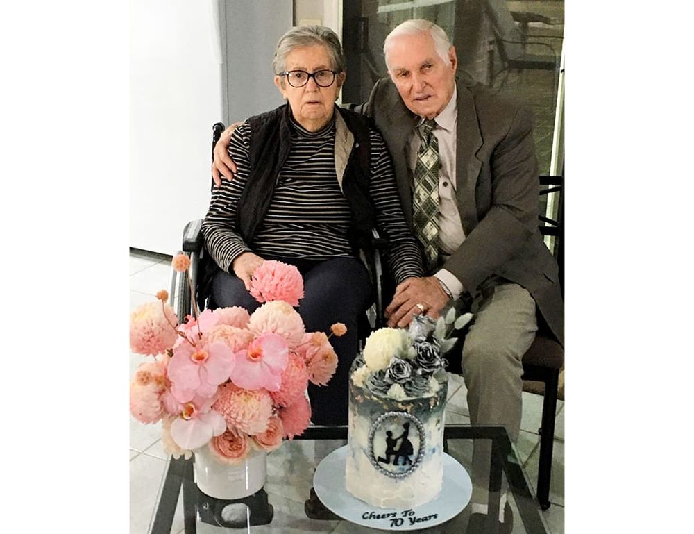 Cheers to 70 years of love post image