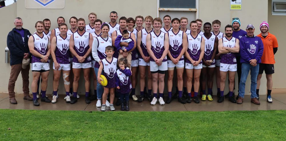 Panthers turn purple for a cause post image