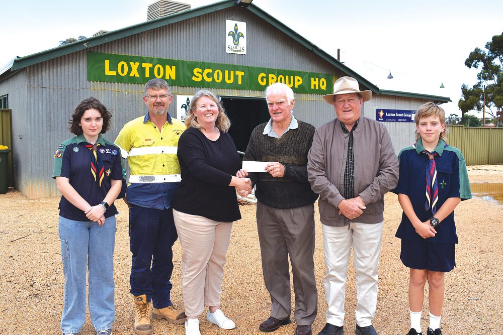 Community group supports Loxton Scouts post image