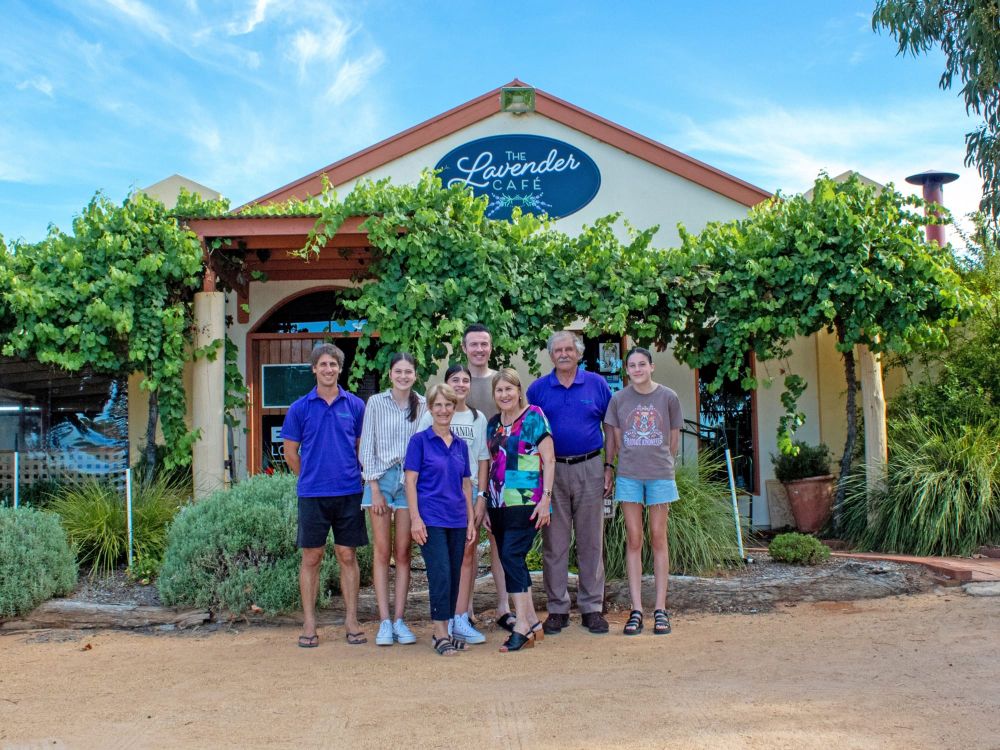 Family venture in The Lavender Café post image