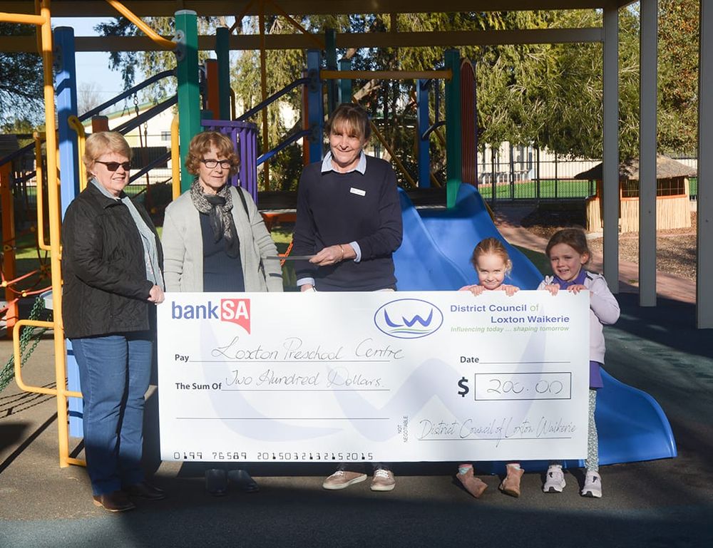 Loxton Lights’ charitable donation post image