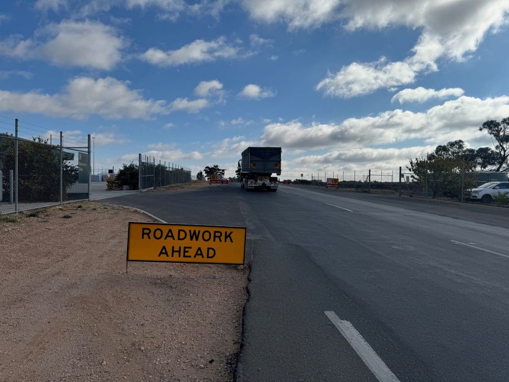 Concrete plan for bad Berri road post image