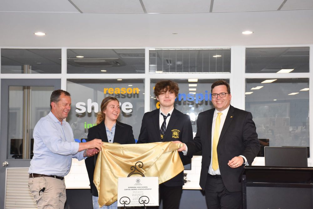 High school facilities officially opened post image