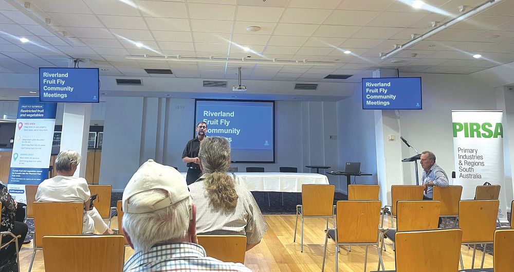 Fruit fly meetings held across the Riverland post image