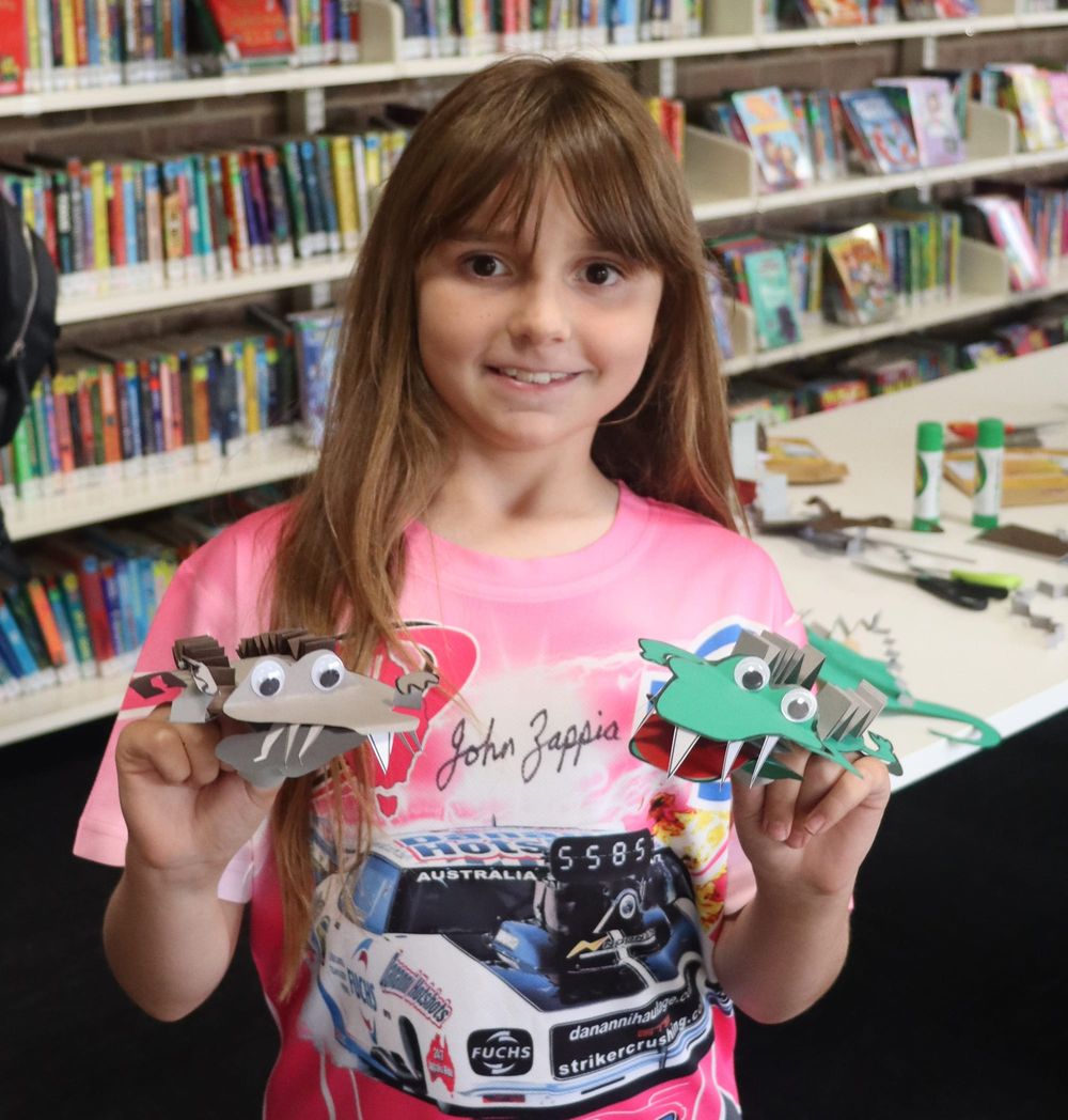 Radical reptiles take over Waikerie Library post image