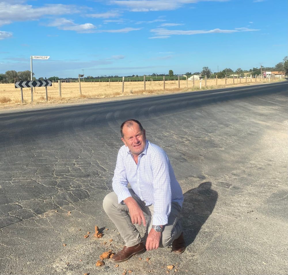 Tim urges locals to report unsafe roads post image