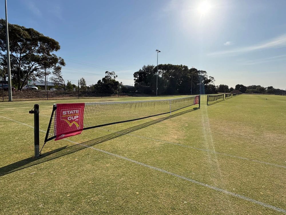 Tennis star pulls the pin post image