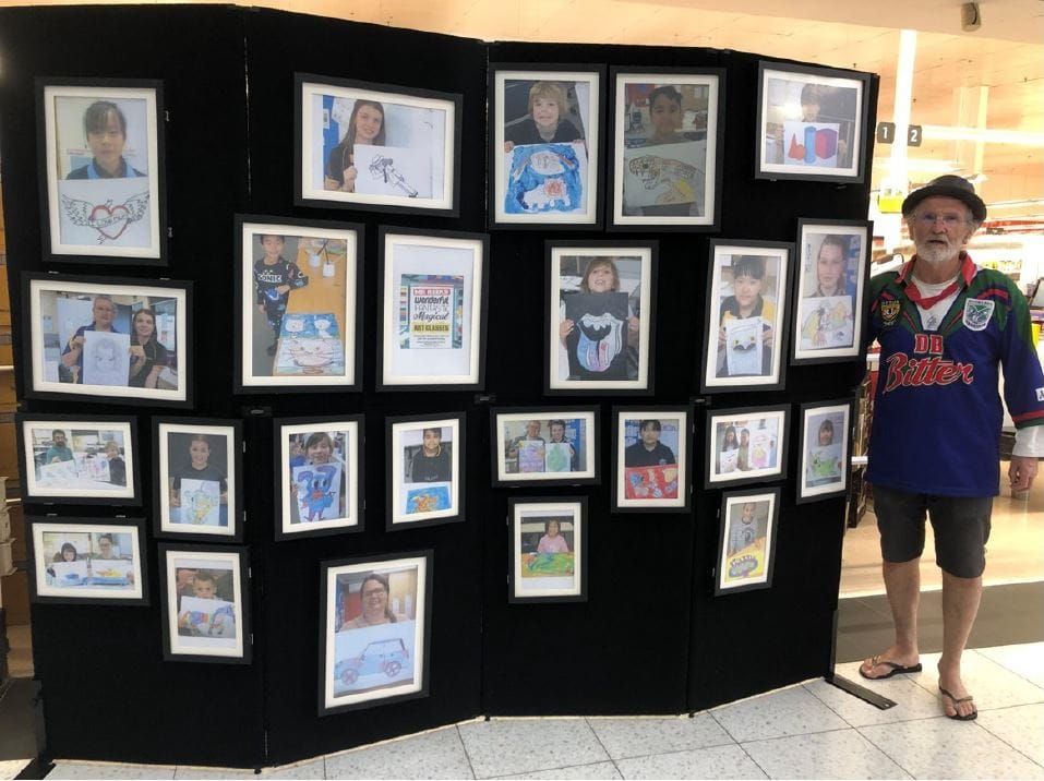 LOCAL teacher GREG REEKS has provided the following rundown on his students’ ART JOURNEY in 2024 for a final newsletter of the year... Kids creating artwork together post image