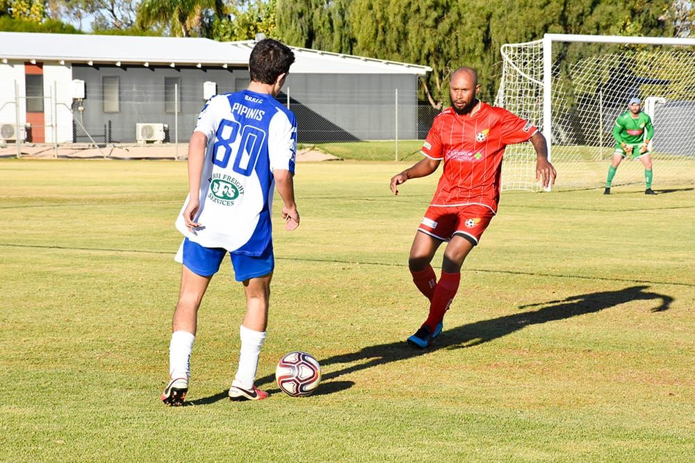 George trades Vanuatu colours for Renmark Olympic’s red post image