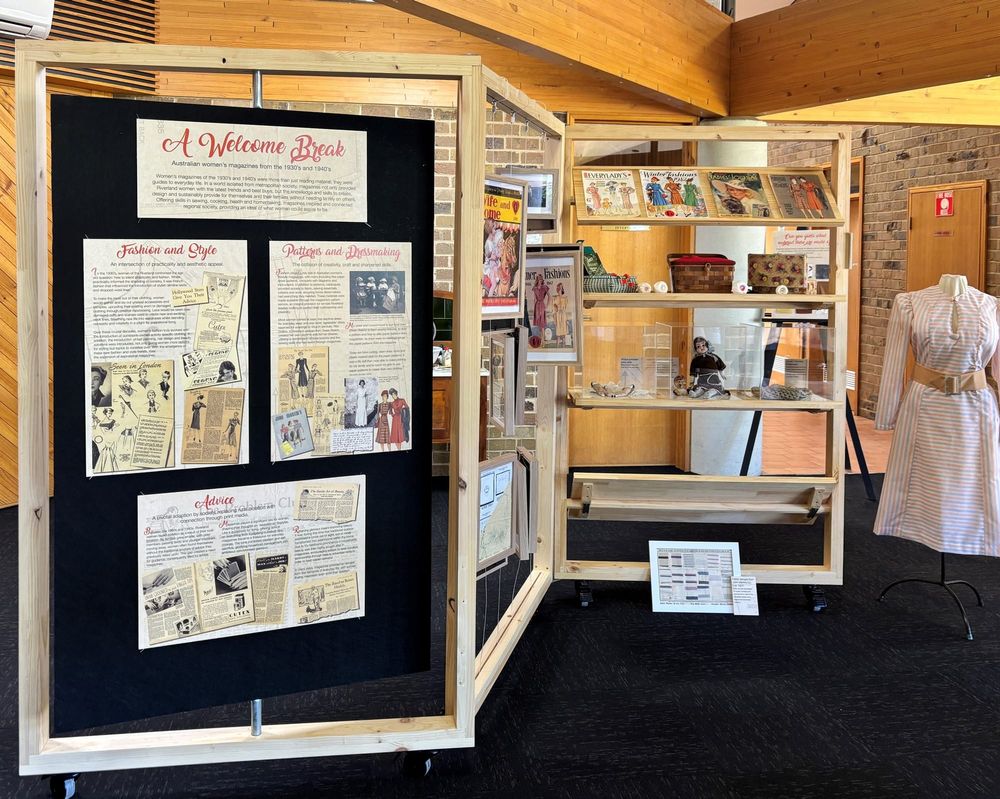 Waikerie library transports us back in time post image