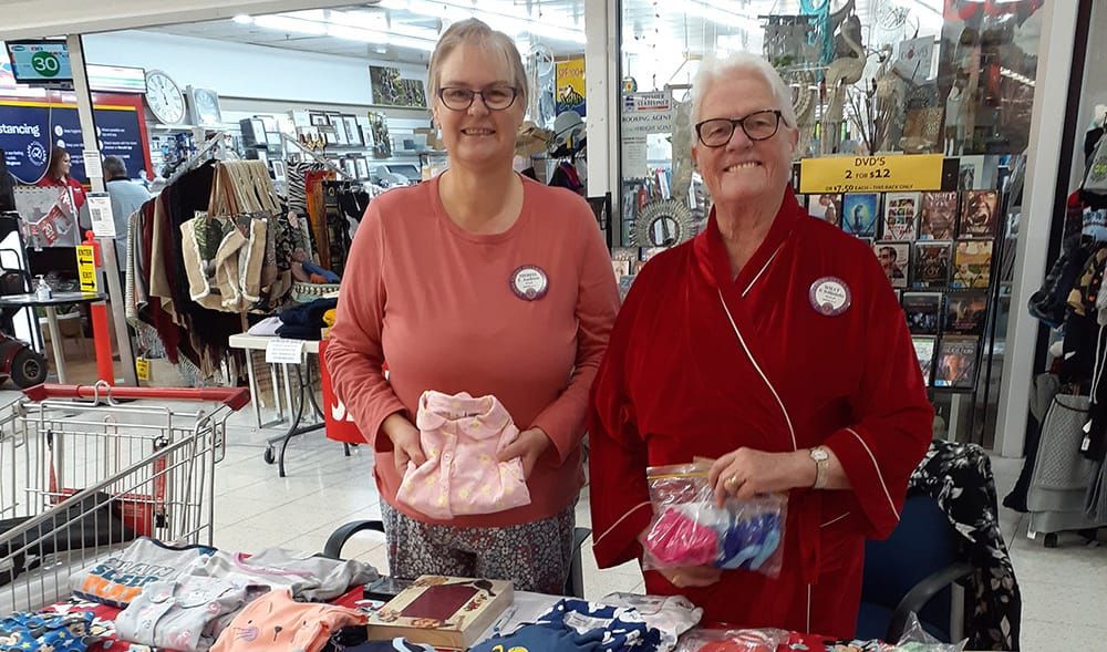 PJs and pizza party for a good cause post image