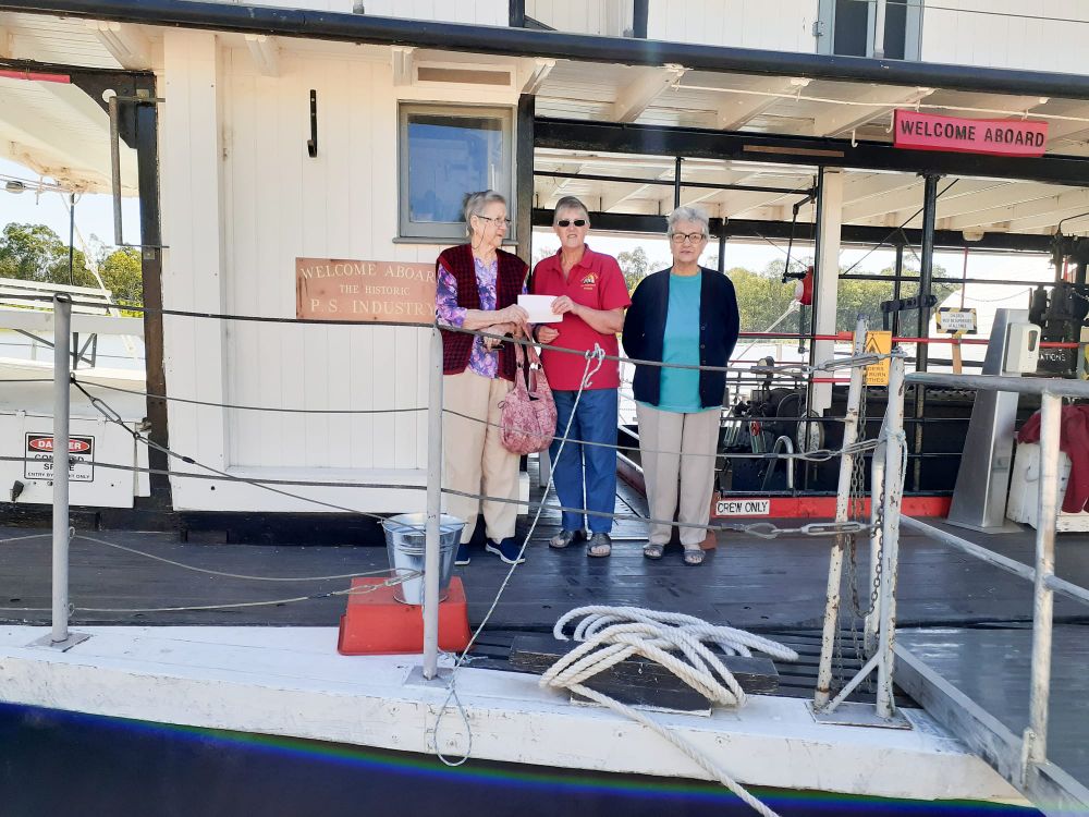 Renmark CWA’s ps Industry donation post image