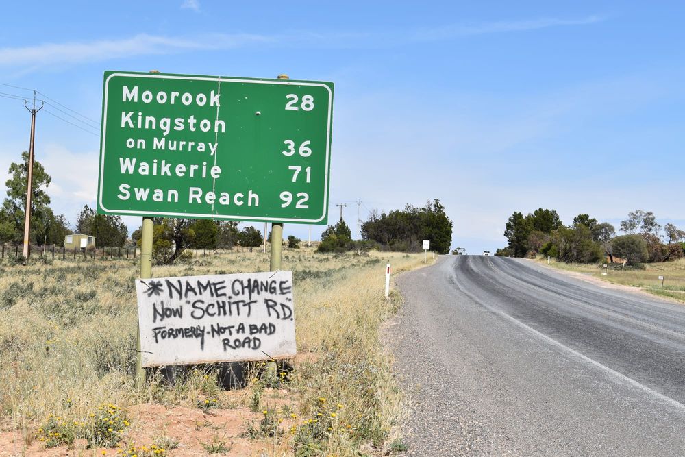 Rocky road’s sign of the times post image