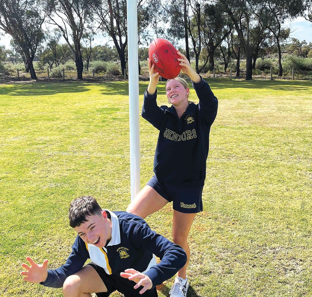 New posts installed on local school oval post image