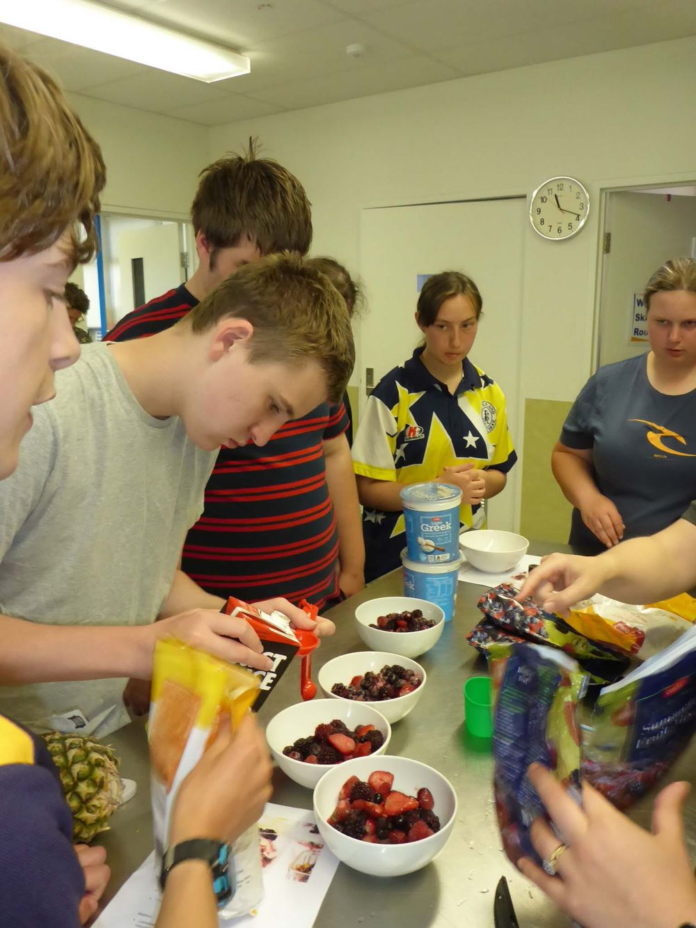 Students building up healthy habits post image