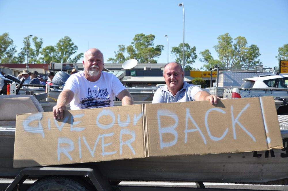 Locals set to ignore river ban post image