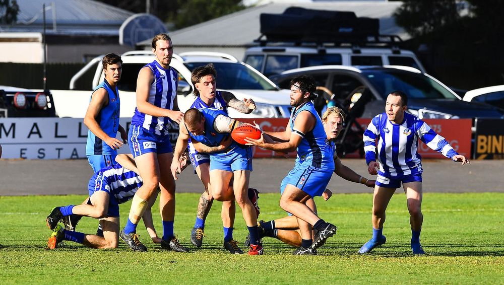 Local pair's big picture footy role post image